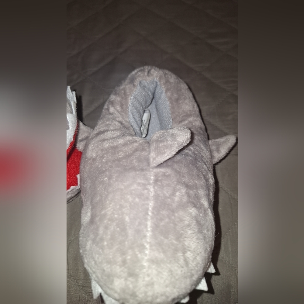 Toddler shark slippers